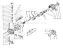 Page B Diagram and Parts List for 1292-1  Briggs and Stratton Pressure Washer